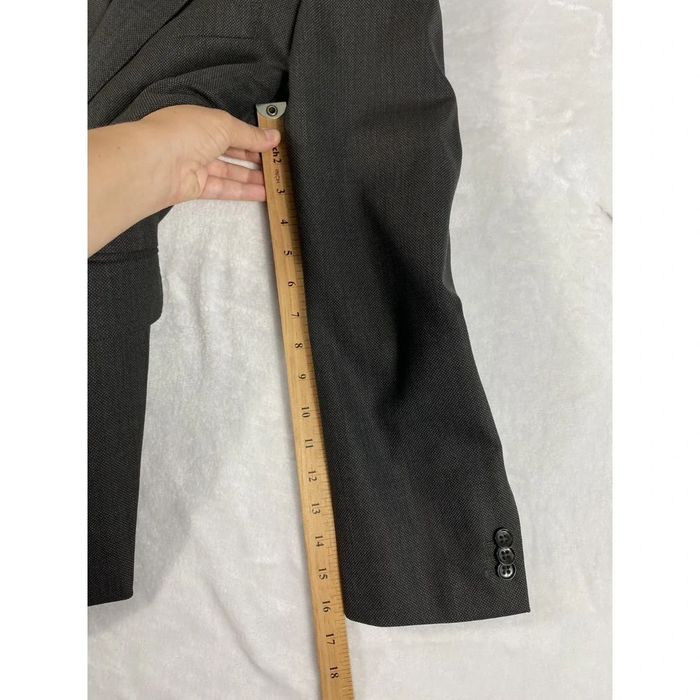 Banana Republic Men's Blazer Sportcoat Sz 42S Brown 100% Wool Tailored Fit